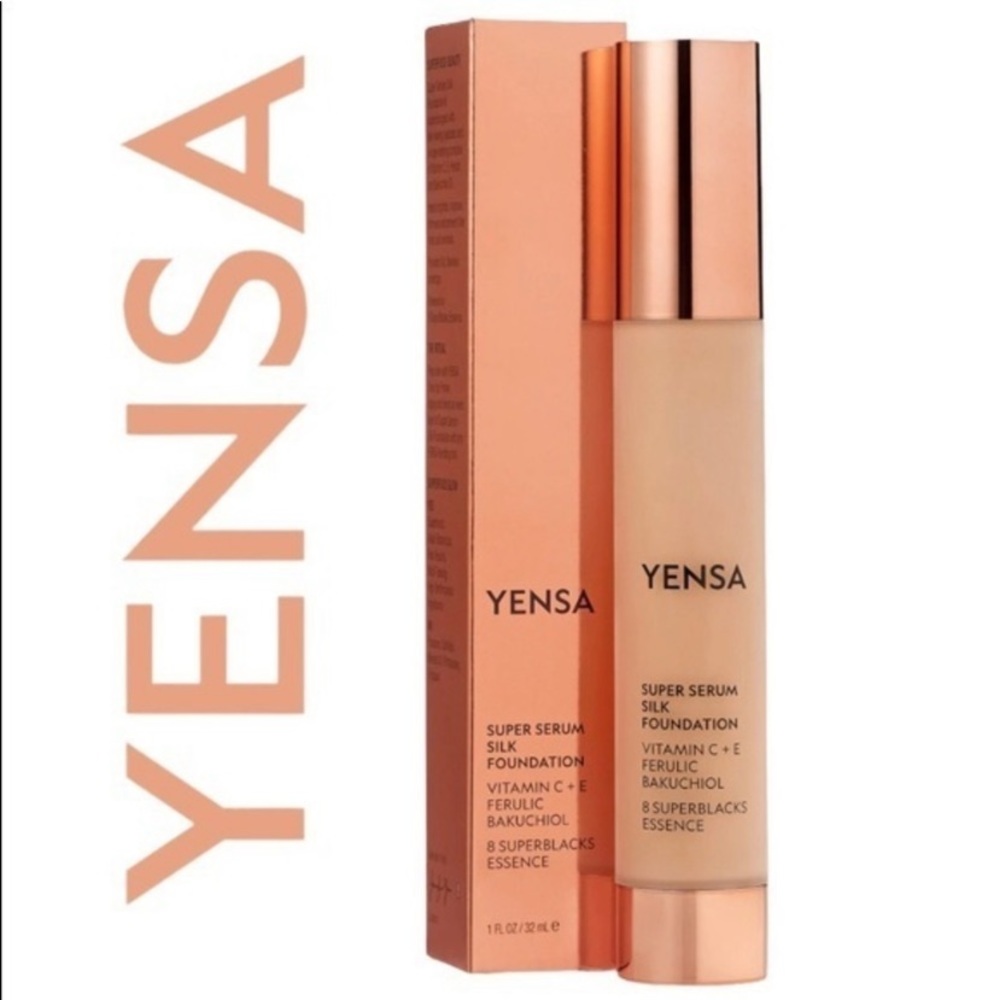 YENSA BEAUTY Super Serum Silk Foundation in Medium Warm NWT